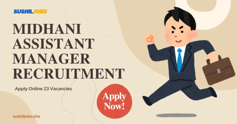 MIDHANI Assistant Manager Recruitment